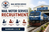 Mail Motor Service Recruitment 2026 – Apply for 11+ Staff Car Drivers and Other Posts