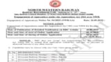 North Western Railway Recruitment 2025 for 2160+ Apprentice, 10th Pass, ITI and Other Posts